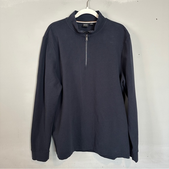 Boss Other - BOSS Sidney Quarter Zip Pullover Sweatshirt XXL